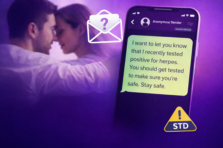 How to Send an Anonymous STD Text for Herpes Disclosure