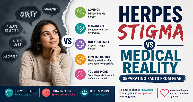 Why Society’s Fear of Herpes Doesn’t Match Medical Reality