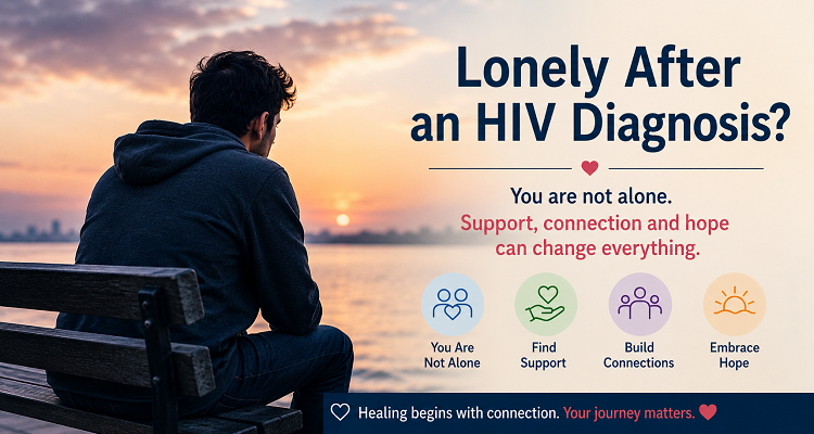 Feeling Lonely After an HIV Diagnosis? Here’s How to Reconnect