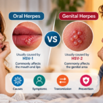 Oral vs Genital Herpes